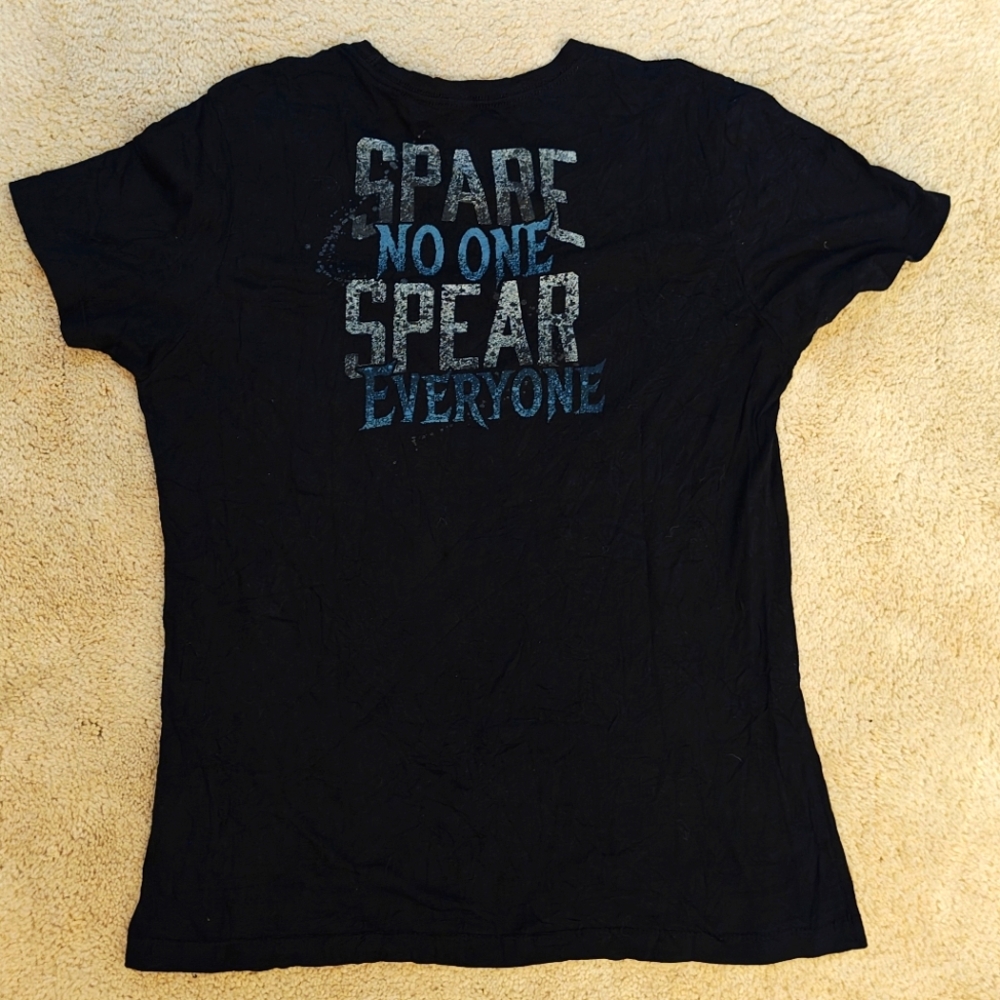 Vintage WWE Roman Reigns Empire Graphic Double Sided T-shirt.
